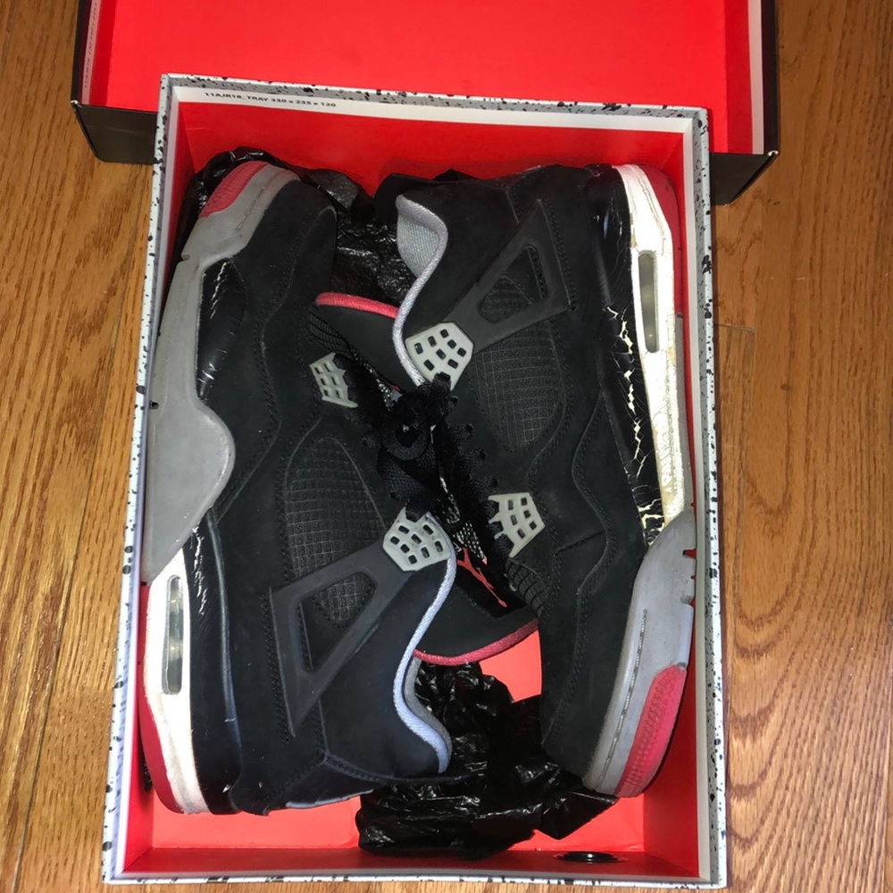 Retro 4 Bred 2012 Men’s size 10.5.